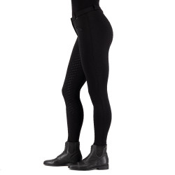 Reithose Easy Rider Joy Winter FullGrip Schwarz