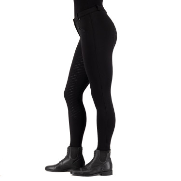 Reithose Easy Rider Joy Winter FullGrip Schwarz