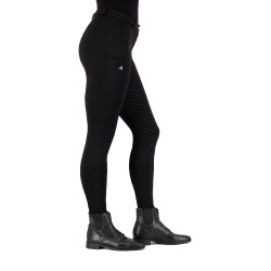 Reithose Easy Rider Joy Winter FullGrip Schwarz