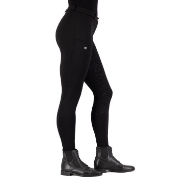 Reithose Easy Rider Joy Winter FullGrip Schwarz