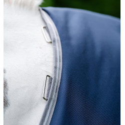 Pferdedecke Horseware Amigo Bravo 12 XL 0g Marine / Titan Grau / Silber Marineblau