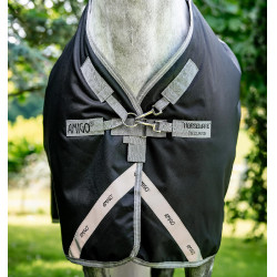 Pferdedecke Horseware Amigo Bravo 12 XL 0g Schwarz / Titan Grau / Silber Pferdedecke Horseware Amigo Bravo 12 XL 0g Schwarz / Titan Grau / Silber