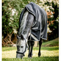 Pferdedecke Horseware Amigo Bravo 12 Wug 0g Schwarz / Titan Grau / Silber