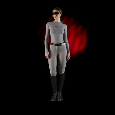 Damen-Baselayer mit langen Ärmeln Equestro Ridertechnology Damen-Baselayer mit langen Ärmeln Equestro Ridertechnology