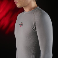 Base Layer Herren langarm Equestro Ridertechnology Spottdrossel Grau Base Layer Herren langarm Equestro Ridertechnology Spottdrossel Grau