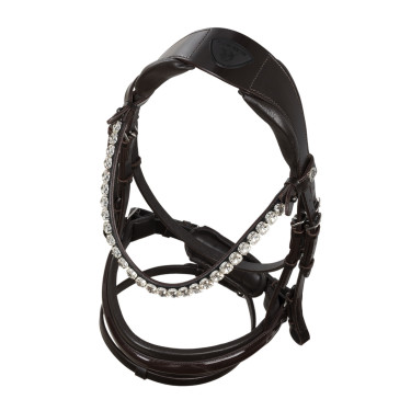 Acavallo Ophelia Trense aus Kalbsleder Braun / braun Acavallo Ophelia Trense aus Kalbsleder Braun / braun