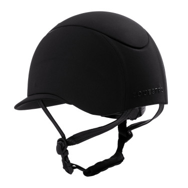 Damenhelm mit breitem Visier und geprägtem Equestro-Logo Damenhelm mit breitem Visier und geprägtem Equestro-Logo
