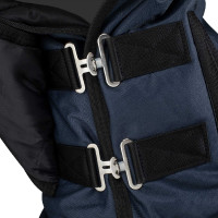 Paddock-Halsschutz aus Ripstop-Gewebe Equestro Marine Marineblau