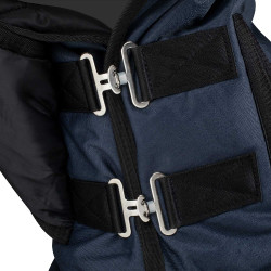 Paddock-Halsschutz aus Ripstop-Gewebe Equestro Marine Marineblau