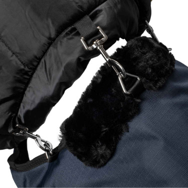 Paddock-Halsschutz aus Ripstop-Gewebe Equestro Marine Marineblau