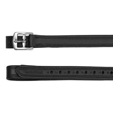 Steigbügelriemen Supreme Softy Buff mit Nylonfutter und gebogener Schnalle aus Edelstahl Steigbügelriemen Supreme Softy Buff mit Nylonfutter und gebogener Schnalle aus Edelstahl