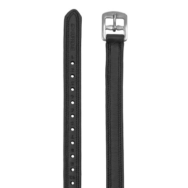 Steigbügelriemen Supreme Softy Buff mit Nylonfutter und gebogener Schnalle aus Edelstahl Steigbügelriemen Supreme Softy Buff mit Nylonfutter und gebogener Schnalle aus Edelstahl