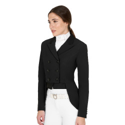 Damen-Dressurfrack Equestro Schwarz