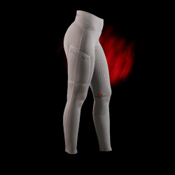 Equestro Damen Hochbund-Leggings Ridertechnology Full Grip