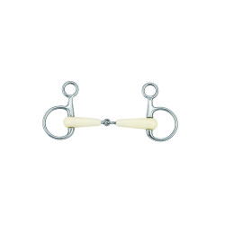 Baucher-Gebiss Mullen mit gelenktem Mundstück Happy Mouth Baucher-Gebiss Mullen mit gelenktem Mundstück Happy Mouth