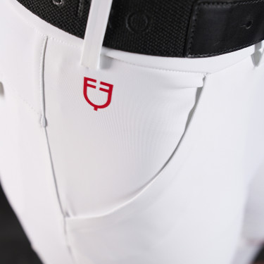 Herrenreithose Equestro Slim Fit Ridertechnology Full Grip Herrenreithose Equestro Slim Fit Ridertechnology Full Grip