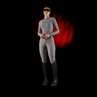 Damen-Slim-Fit-Hose Equestro Ridertechnology mit thermoverschweißten Nähten Damen-Slim-Fit-Hose Equestro Ridertechnology mit thermoverschweißten Nähten