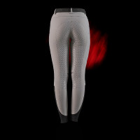 Damen-Slim-Fit-Reithose Equestro Ridertechnology Full Grip Spottdrossel Grau Damen-Slim-Fit-Reithose Equestro Ridertechnology Full Grip Spottdrossel Grau
