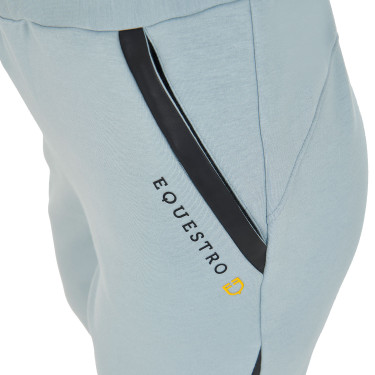 Damen-Tear-Away-Hose mit durchgehendem Reißverschluss Equestro Grauer Nebel Blau