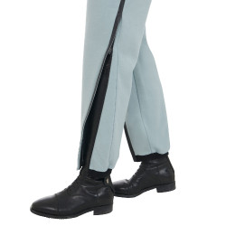 Damen-Tear-Away-Hose mit durchgehendem Reißverschluss Equestro Grauer Nebel Blau