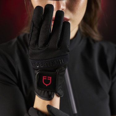Damen-Poloshirt Equestro Ridertechnology mit kurzen Ärmeln und Reißverschluss Damen-Poloshirt Equestro Ridertechnology mit kurzen Ärmeln und Reißverschluss