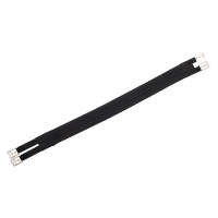 Sprunggurt aus Stoff mit Gummibändern Umbria Equitazione Schwarz