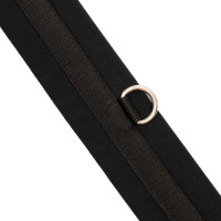 Sprunggurt aus Stoff mit Gummibändern Umbria Equitazione Schwarz