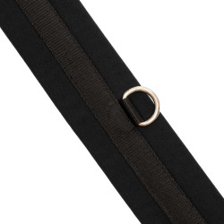 Sprunggurt aus Stoff mit Gummibändern Umbria Equitazione Schwarz