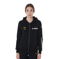 Damen-Kapuzenpullover Scuderia Equestro aus French Terry