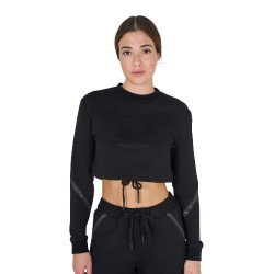 Damen Kurzpullover mit Rundhalsausschnitt Equestro