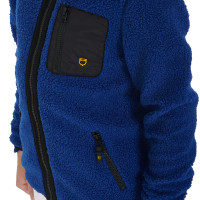 Kinder-Fleece-Sweatshirt mit Reißverschluss Equestro Schwarz Kinder-Fleece-Sweatshirt mit Reißverschluss Equestro Schwarz