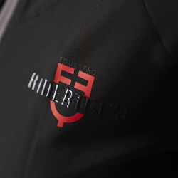 Damen-Technik-Kapuzenpullover Equestro Ridertechnology Schwarz