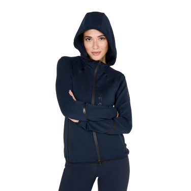 Damen-Technik-Sweatshirt aus Jersey mit Reißverschluss Equestro Damen-Technik-Sweatshirt aus Jersey mit Reißverschluss Equestro