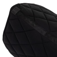Dressurschabracke Equestro Logo mit Strass Schwarz Dressurschabracke Equestro Logo mit Strass Schwarz