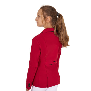 Turnierjacke Equestro Mädchen aus technischem Gewebe Turnierjacke Equestro Mädchen aus technischem Gewebe