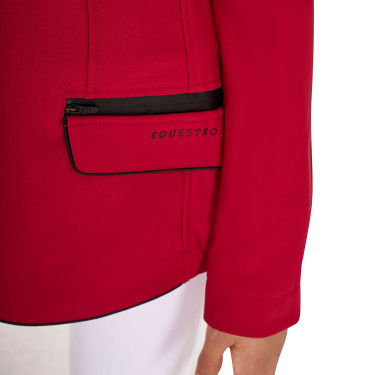 Turnierjacke Equestro Mädchen aus technischem Gewebe Turnierjacke Equestro Mädchen aus technischem Gewebe
