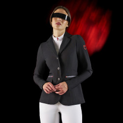 Turnierjacke Damen Equestro Ridertechnology mit thermoverschweißten Nähten