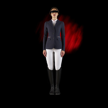 Turnierjacke Damen Equestro Ridertechnology mit thermoverschweißten Nähten Turnierjacke Damen Equestro Ridertechnology mit thermoverschweißten Nähten