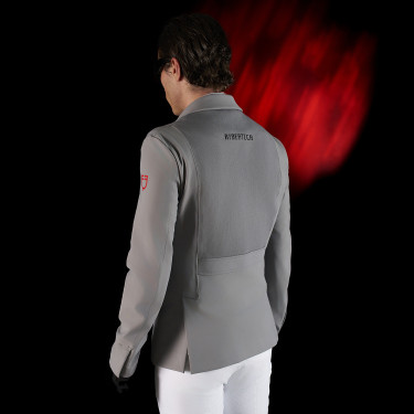 Wettkampfjacke Herren Equestro Ridertechnology mit thermoverschweißten Nähten Wettkampfjacke Herren Equestro Ridertechnology mit thermoverschweißten Nähten