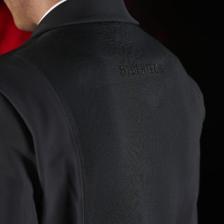 Wettkampfjacke Herren Equestro Ridertechnology mit thermoverschweißten Nähten Schwarz
