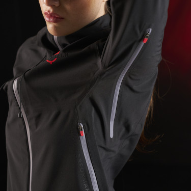Wasserdichte Damenjacke Equestro Ridertechnology mit Reißverschluss Wasserdichte Damenjacke Equestro Ridertechnology mit Reißverschluss