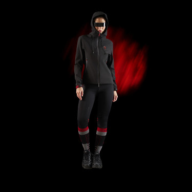 Wasserdichte Damenjacke Equestro Ridertechnology mit Reißverschluss Wasserdichte Damenjacke Equestro Ridertechnology mit Reißverschluss