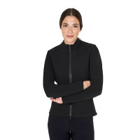 Damen-Softshelljacke aus technischem, wattiertem Gewebe Equestro Schwarz