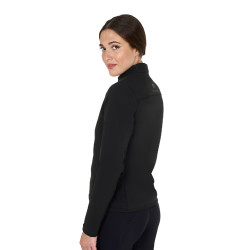 Damen-Softshelljacke aus technischem, wattiertem Gewebe Equestro Schwarz