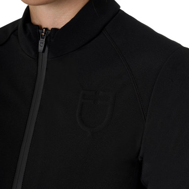 Damen-Softshelljacke aus technischem, wattiertem Gewebe Equestro Schwarz
