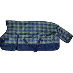 Highneck-Decke HKM Cleveland Check 600D Fleece