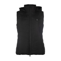 Ärmellose beheizbare Weste High Temperature Style HKM Schwarz
