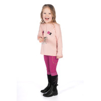 Langarm-Polo Polly HKM Kinder Magenta Rosa Langarm-Polo Polly HKM Kinder Magenta Rosa
