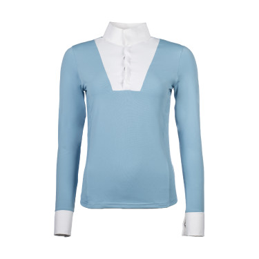 Wettkampf-Poloshirt Virginia Langarm Damen HKM