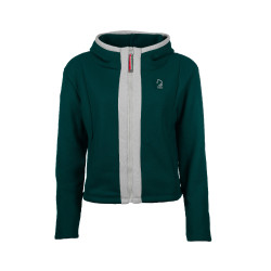 Damen-Sweatshirt Livigno HKM Dunkelgrün Grün Damen-Sweatshirt Livigno HKM Dunkelgrün Grün